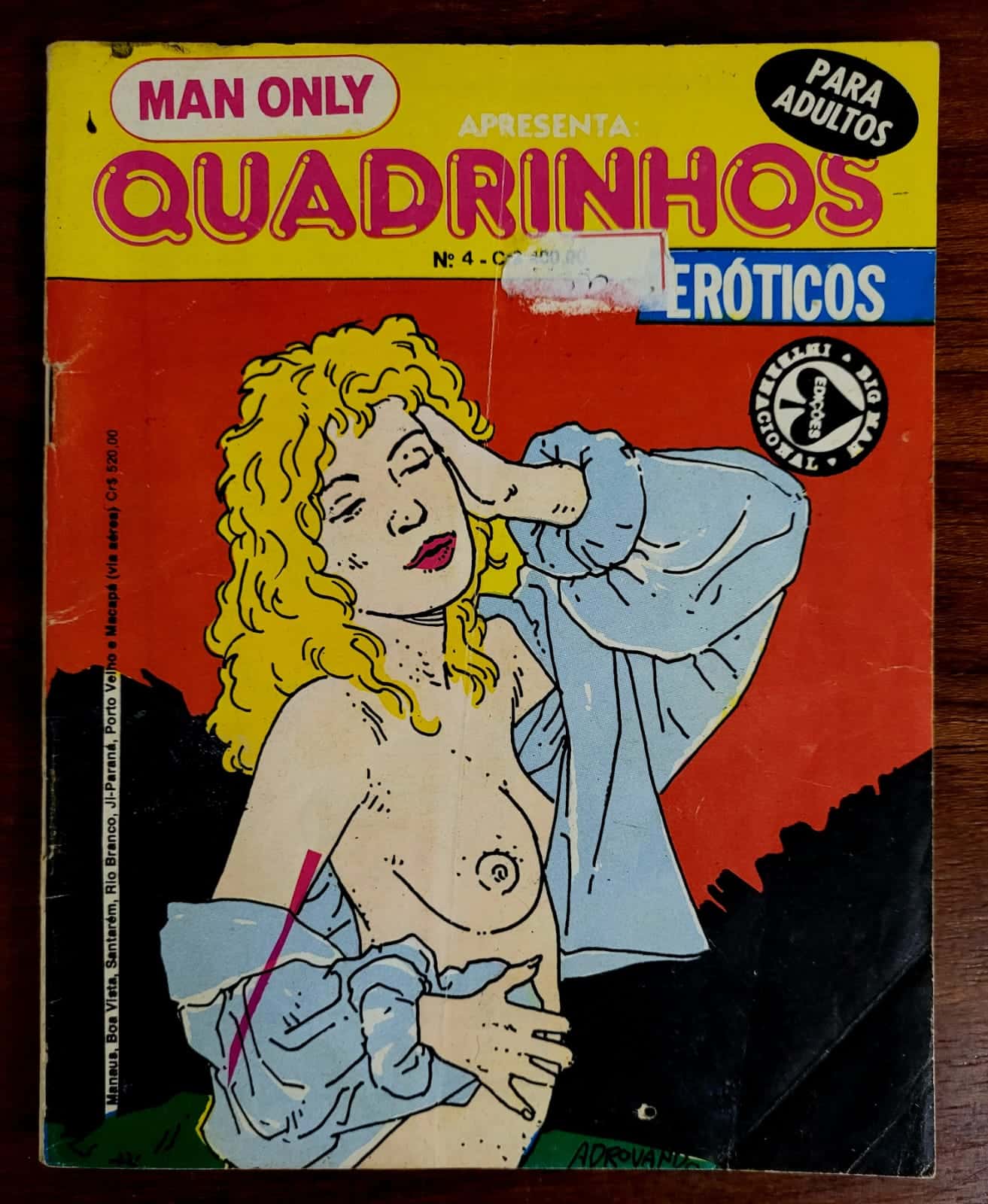 Quadrinhos Erotico 14 Casa do Colecionador