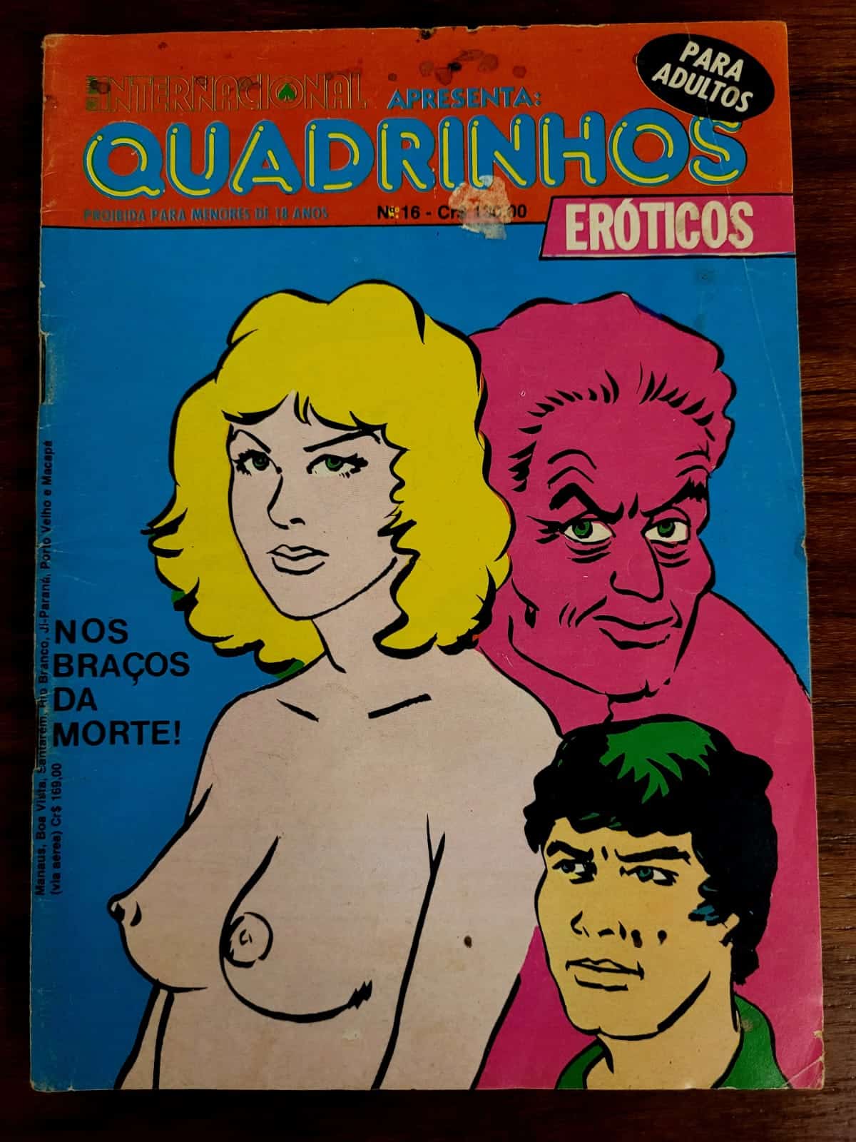 Quadrinhos Erotico 3 Casa do Colecionador
