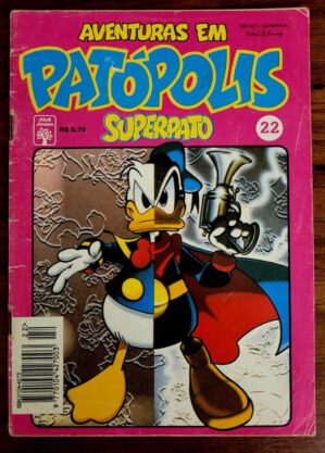 Aventuras em Patópolis Nº 22 - Superpato (Editora Abril) Janeiro 1995 (HQ/Gibi)