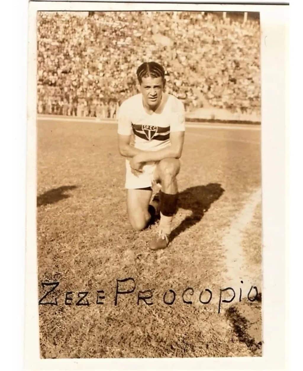| Casa do Colecionador Fotografia Antiga Zeze Procopio - Zarzur - Noronha - Sao Paulo FC - Anos 40