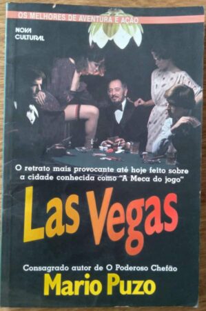 Livro Ação e aventura Las Vegas / Mario Puzo.