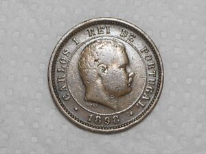 Portugal) 5 Réis - 1898 / Bronze / box31