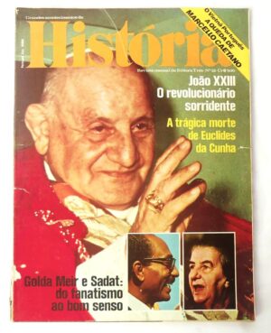 Revista Grandes Acontecimentos da Historia - Nº 12 - João XXIII - Euclides da Cunha - 1974
