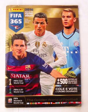 Album Figurinhas Fifa 365 - Panini - 2016 - Incompleto