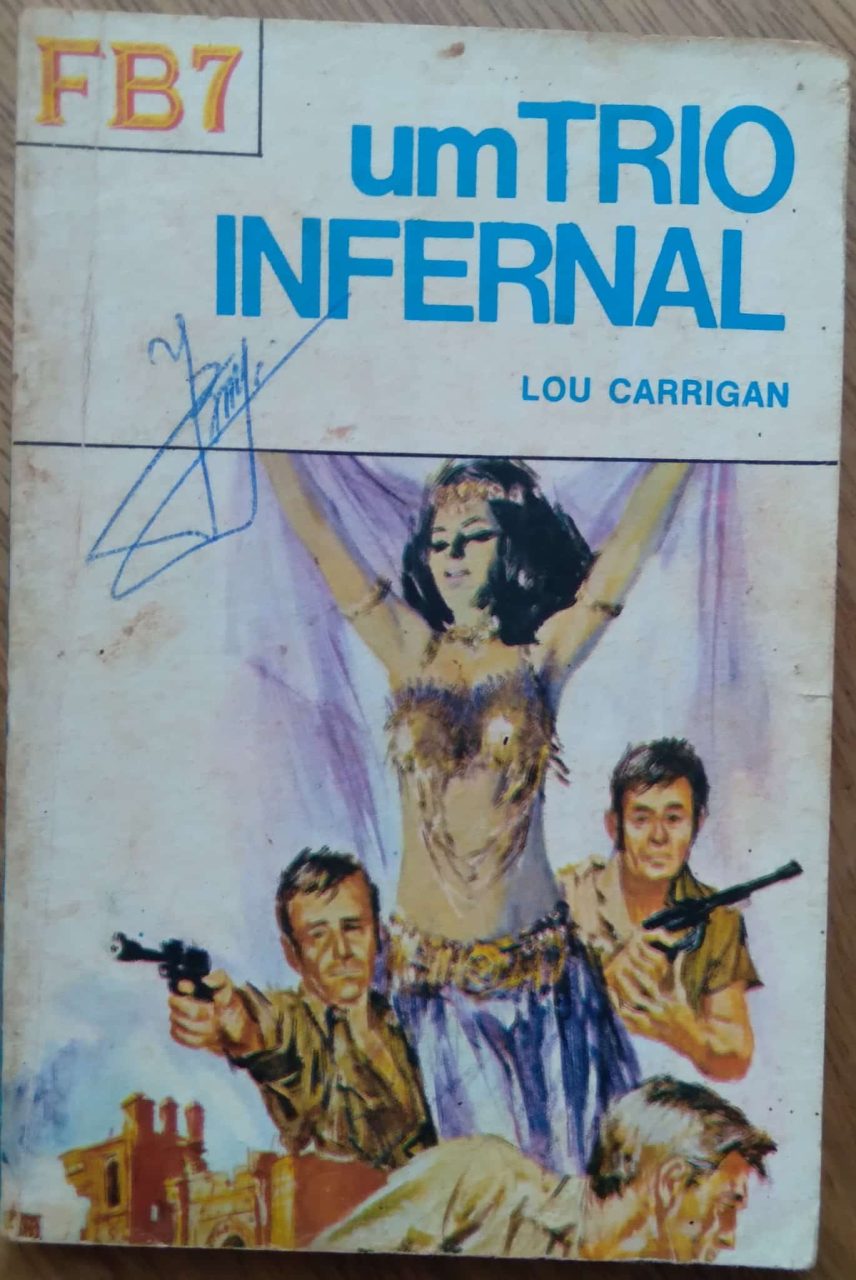 | Casa do Colecionador Bolsilivro Monterrey FB7 459 / Lou Carrigan Um Trio Infernal.