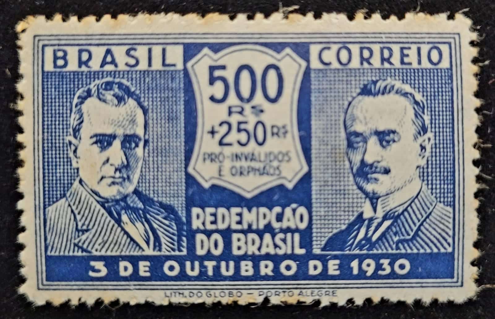 Comemorativos - RHM C0034 (Novo) 500 Réis - Revolução de 3 de Outubro de 1930 - 29/04/1931 (Selos do Brasil)