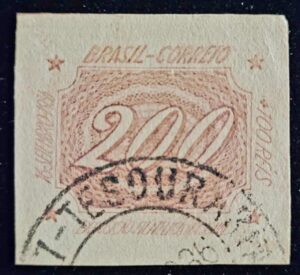 Comemorativos - RHM C0070 (Usado) 200 Réis+100 Réis - Exposição Filatélica Nacional Rio de Janeiro/RJ - 16/09/1934 (Selos do Brasil)