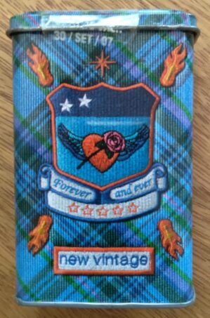 Embalagem Lata Cigarreira Free Style Collection New Vintage.