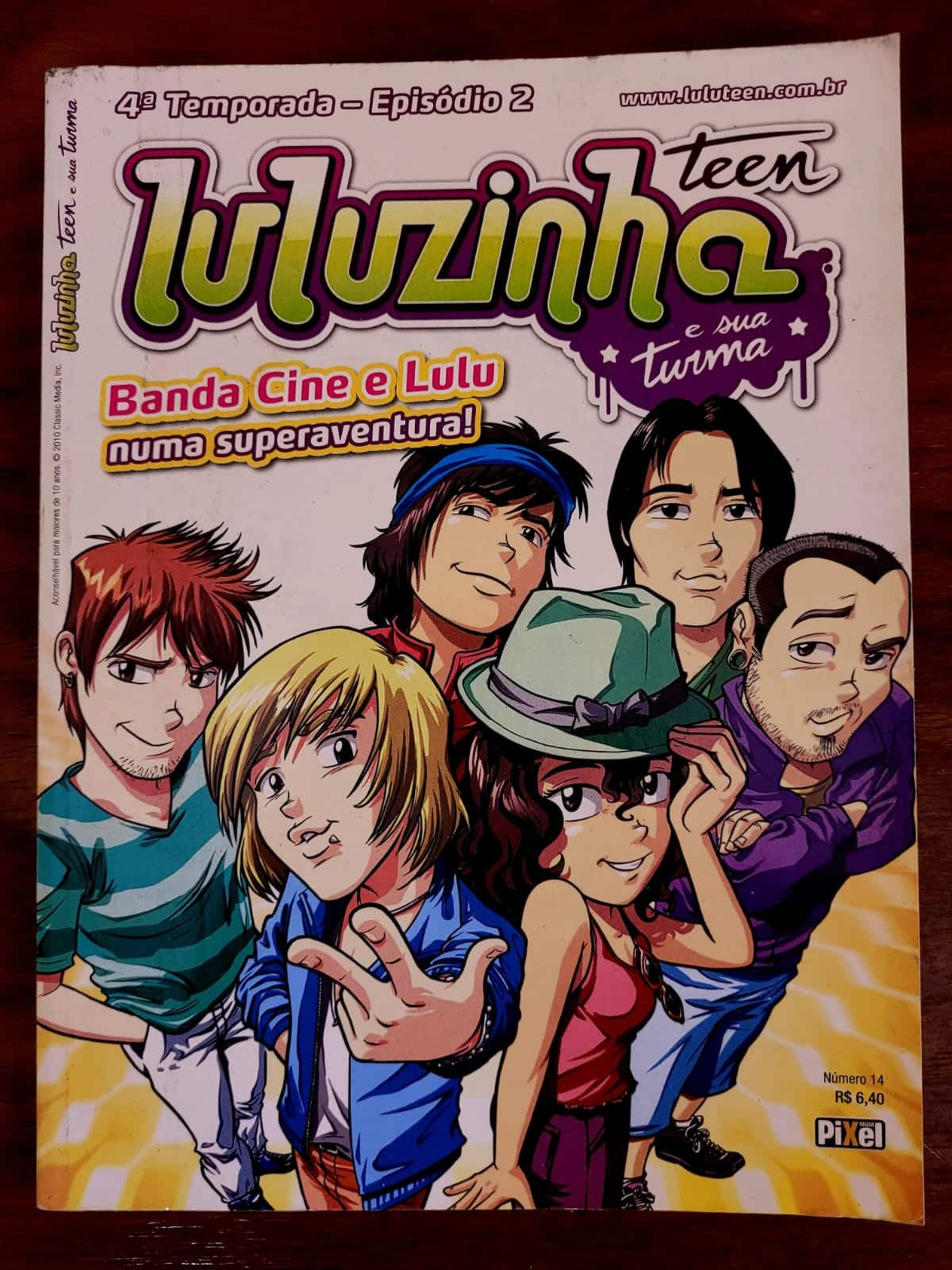 Luluzinha Teen e Sua Turma N° 14 (Editora Pixel Media) Julho 2010