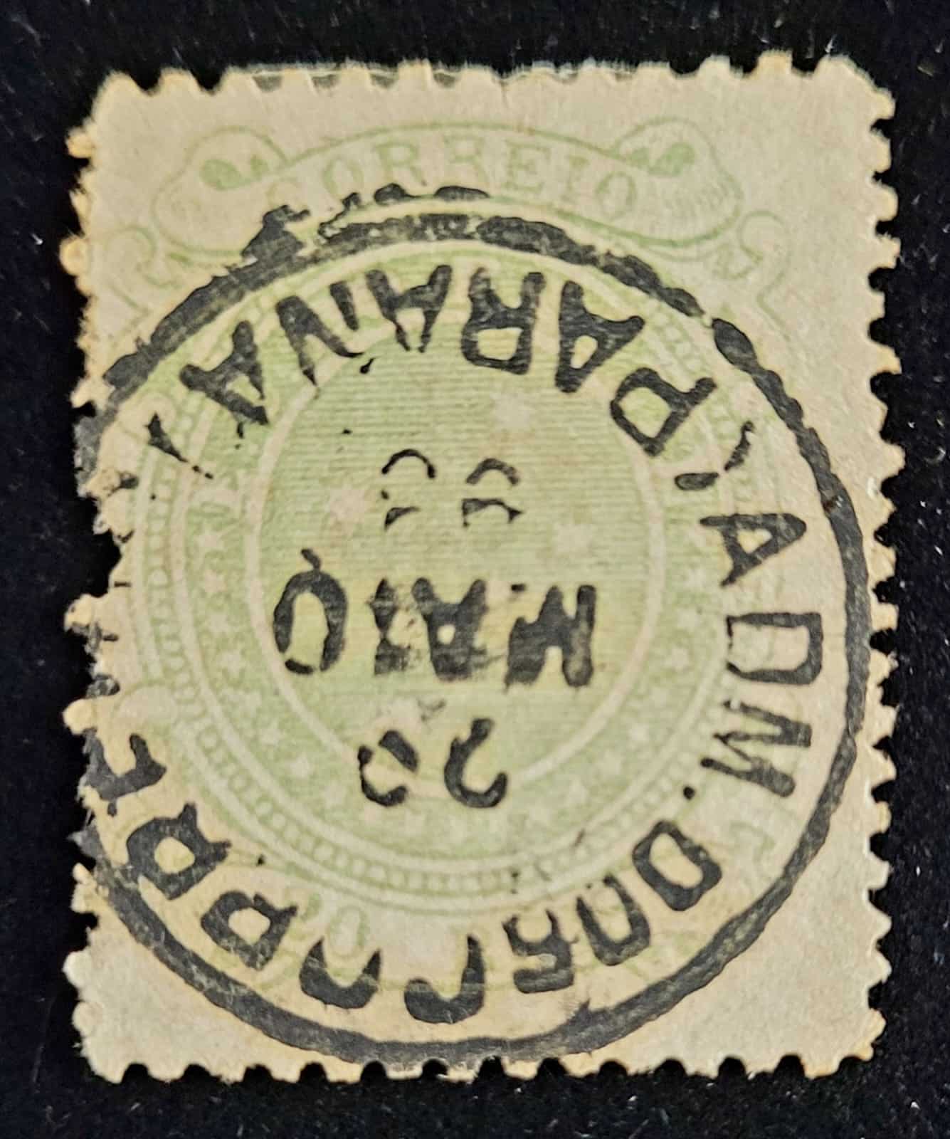 Regulares - RHM 070 Ba (Usado) Cruzeiro do Sul - 20 Réis - 20/01/1890 (Selos da República)