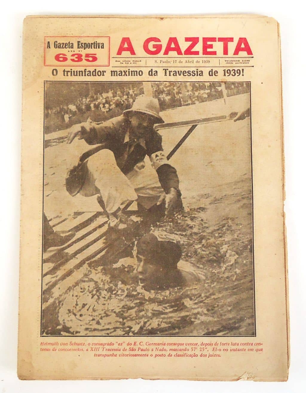 Revista A Gazeta Esportiva N° 635 - Abril 1939