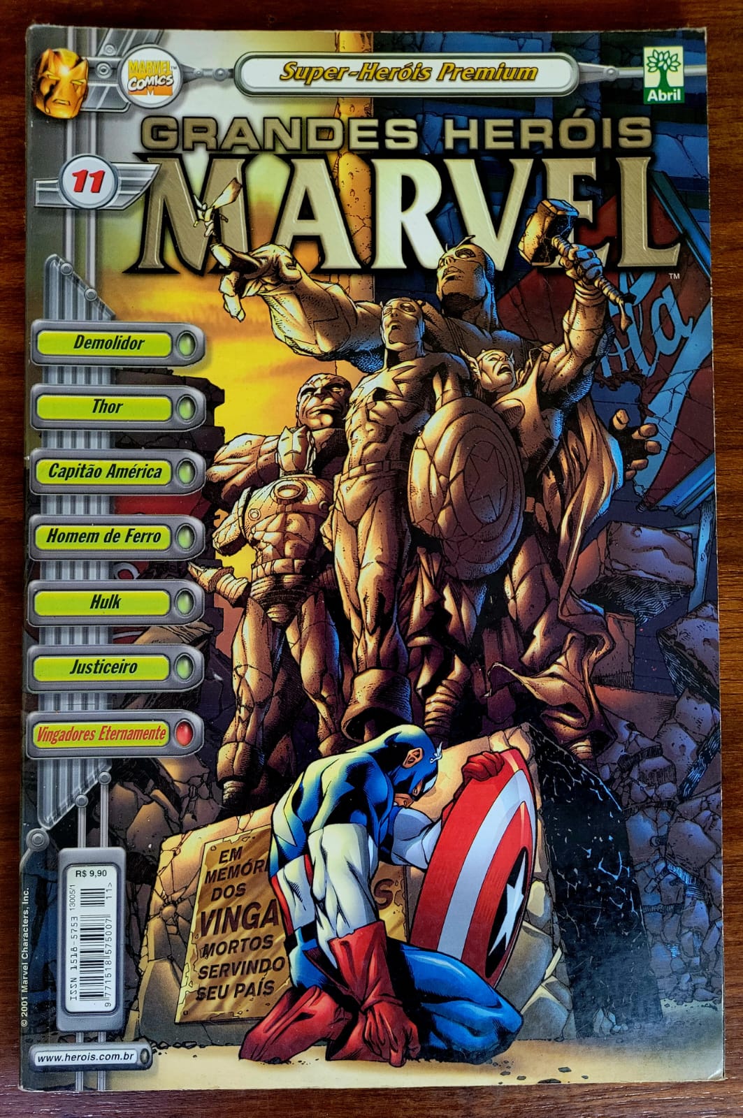 Grandes Herois Marvel 11 1 Casa do Colecionador