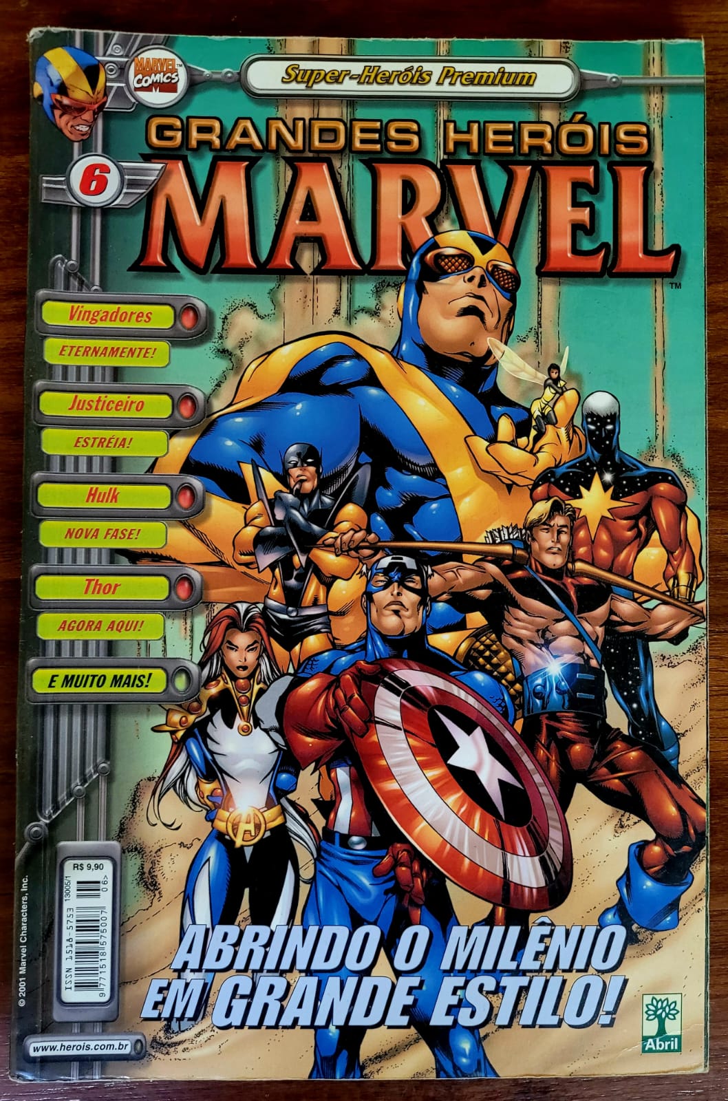 Grandes Herois Marvel 6 1 Casa do Colecionador