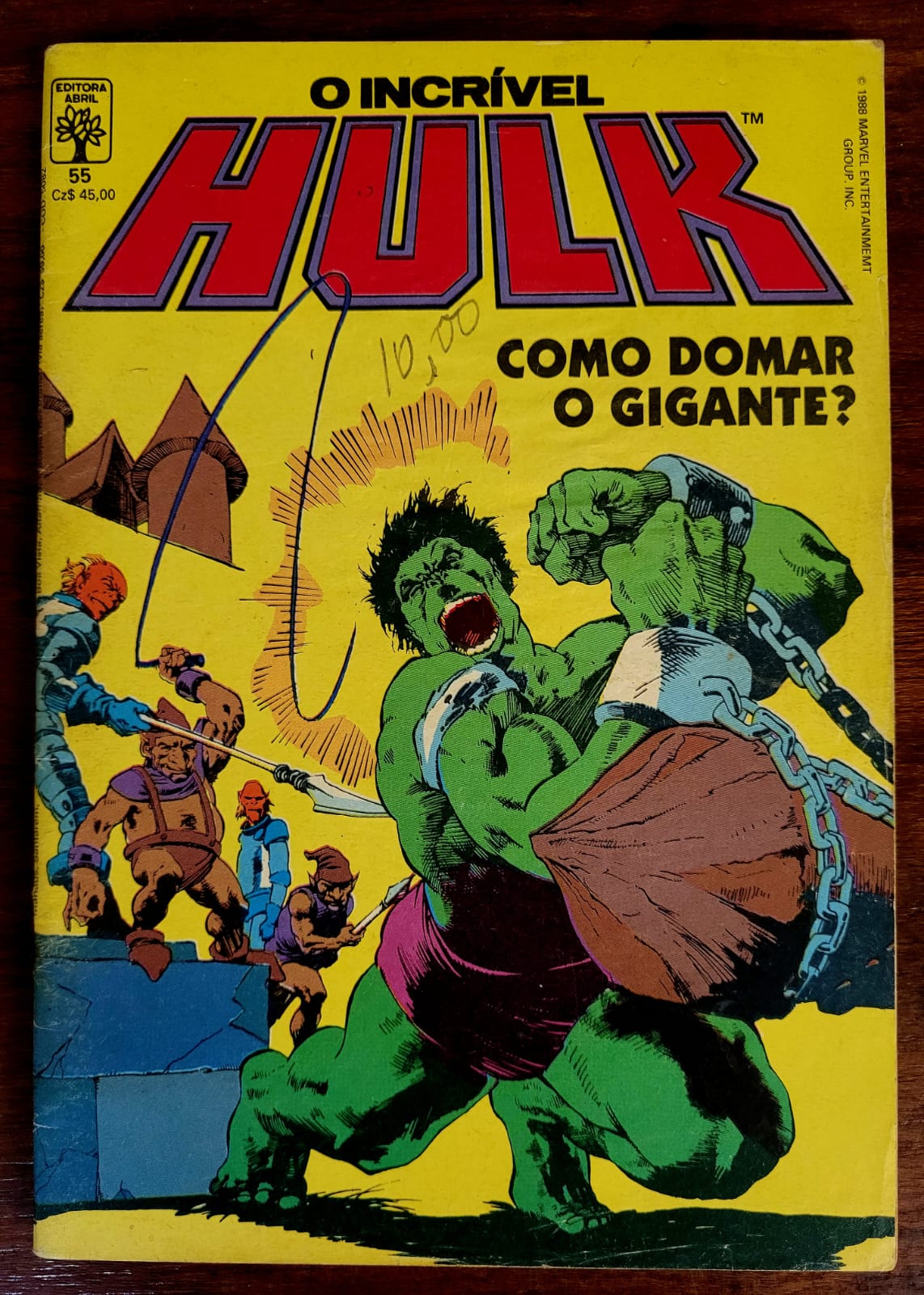 O Incrivel Hulk 55 a Casa do Colecionador