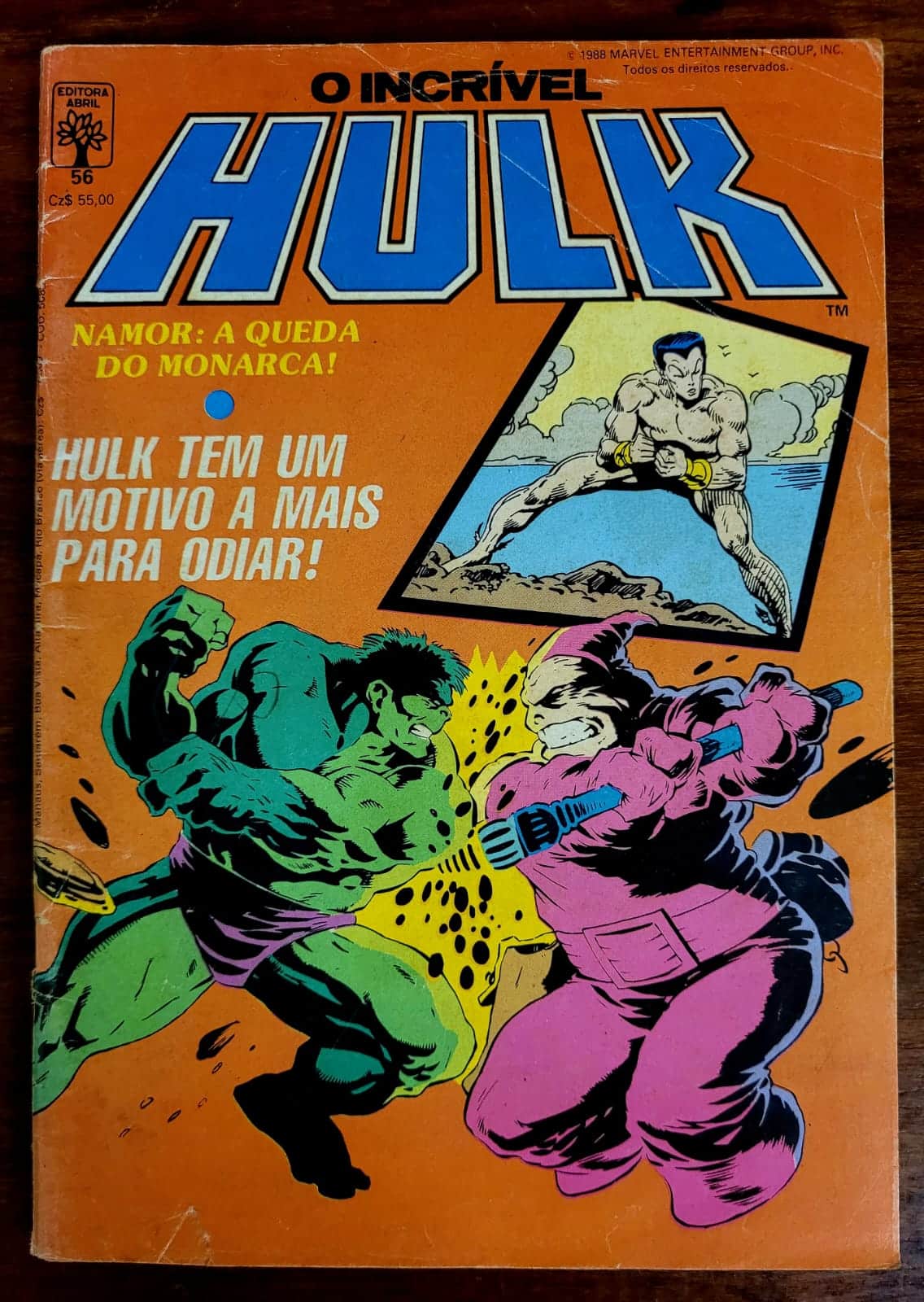 O Incrivel Hulk 56 a Casa do Colecionador
