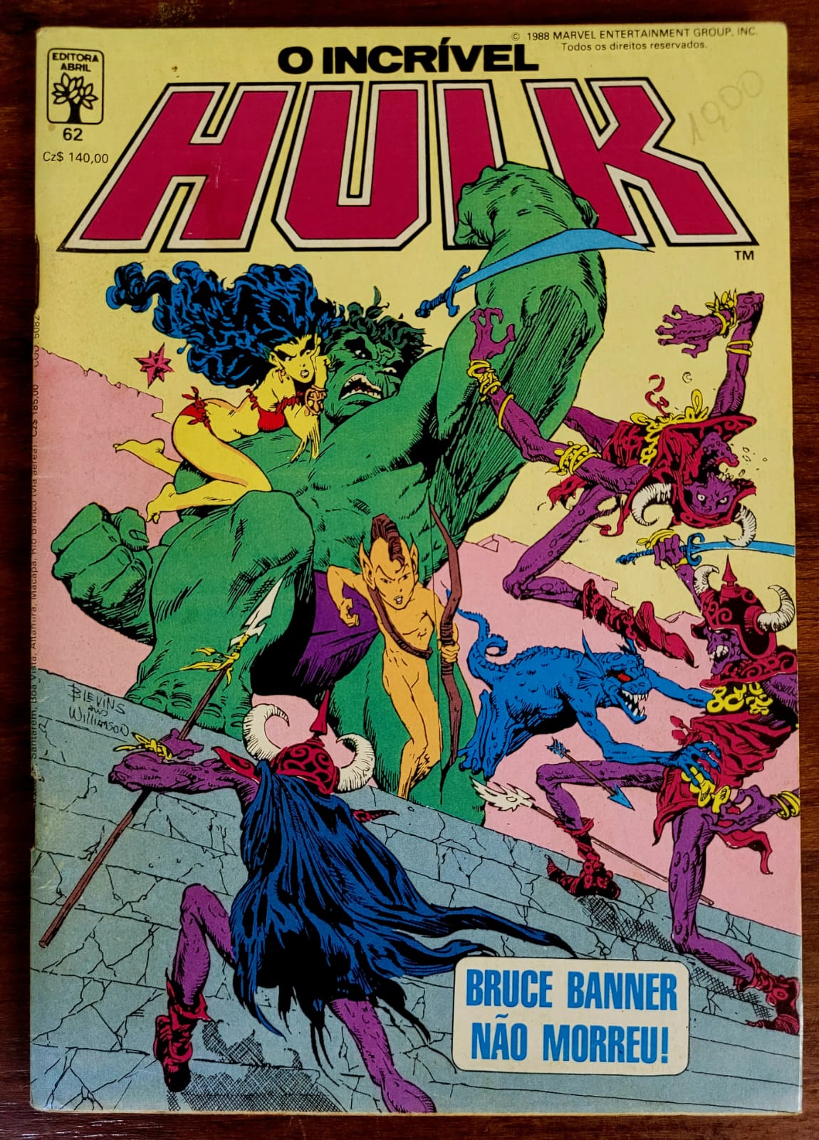 O Incrivel Hulk 62 a Casa do Colecionador