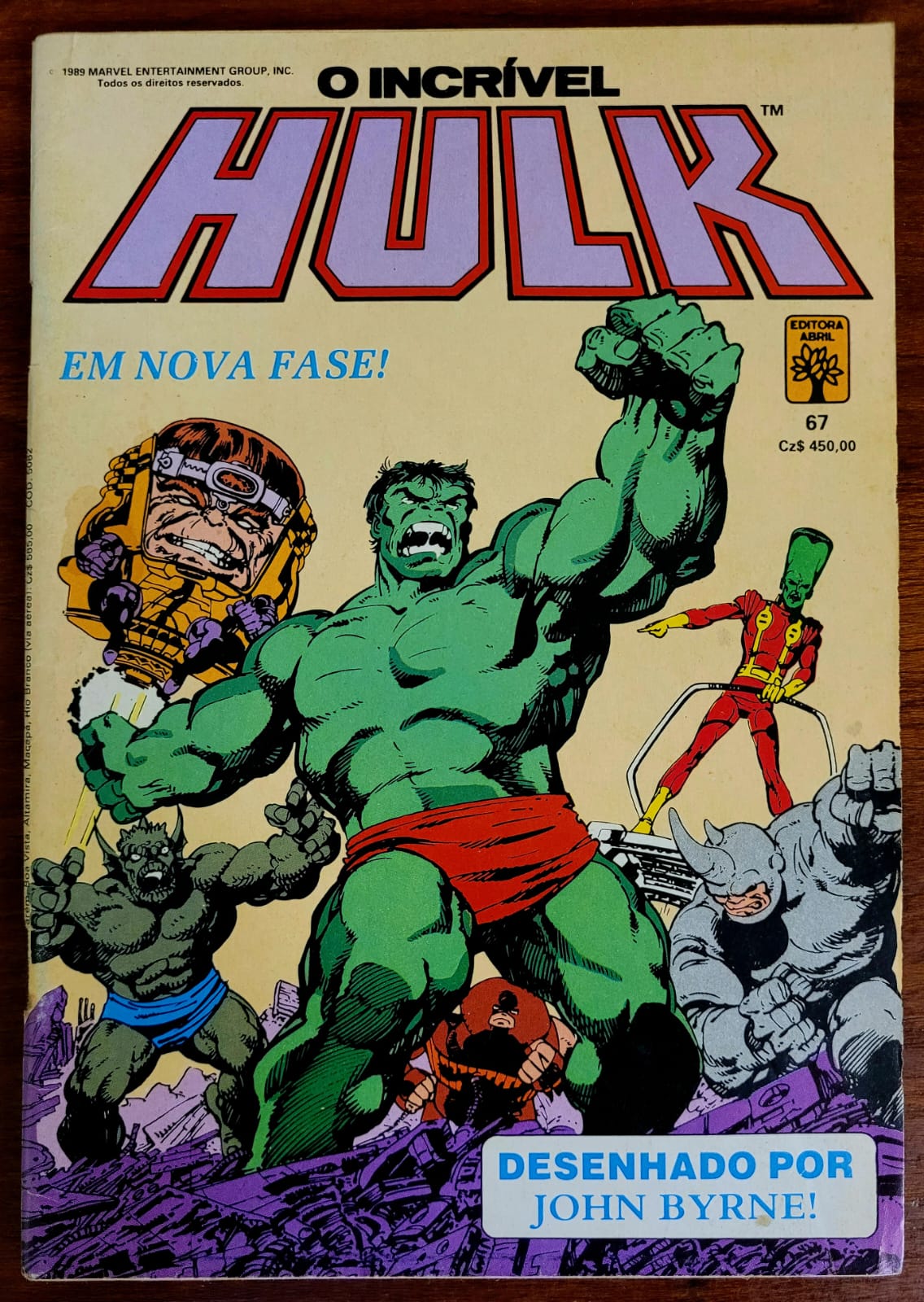 O Incrivel Hulk 67 a Casa do Colecionador