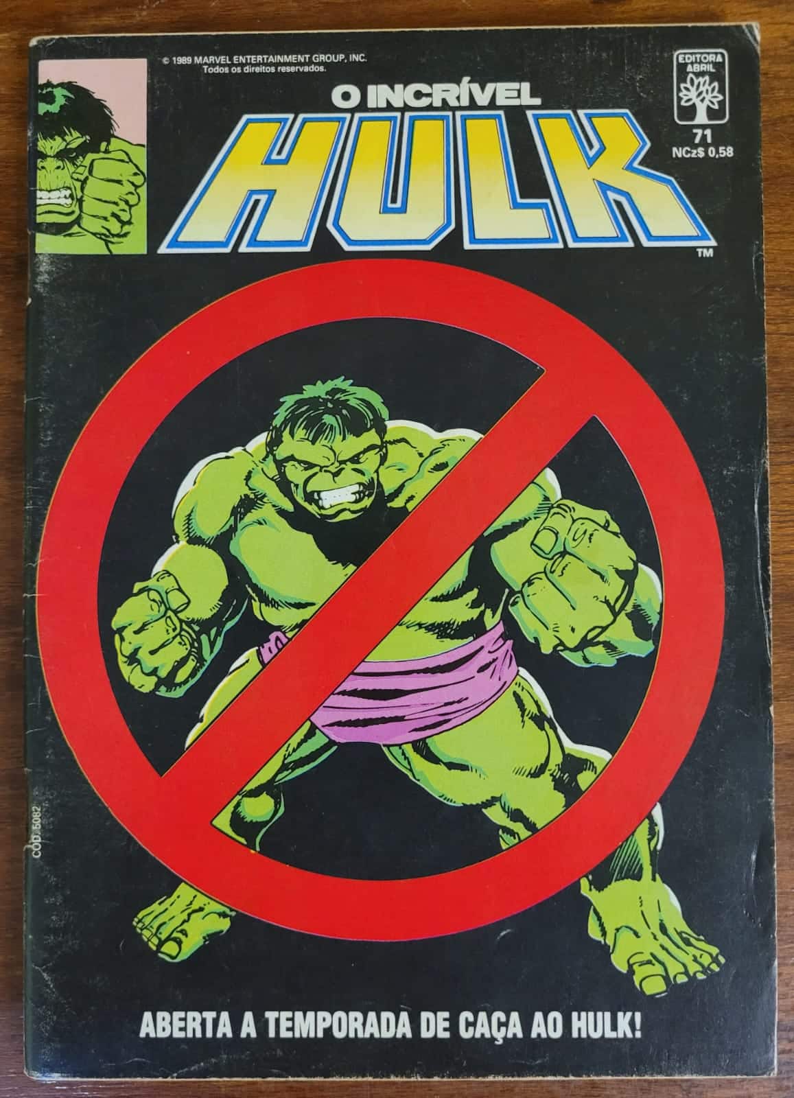 O Incrivel Hulk 71 a Casa do Colecionador