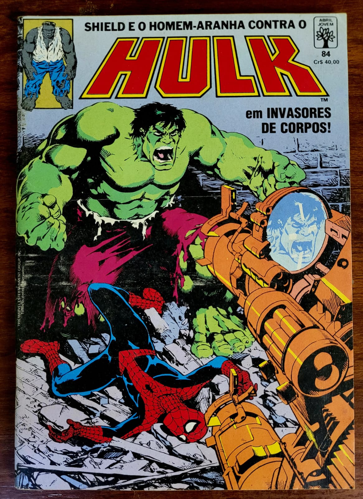 O Incrivel Hulk 84 a Casa do Colecionador