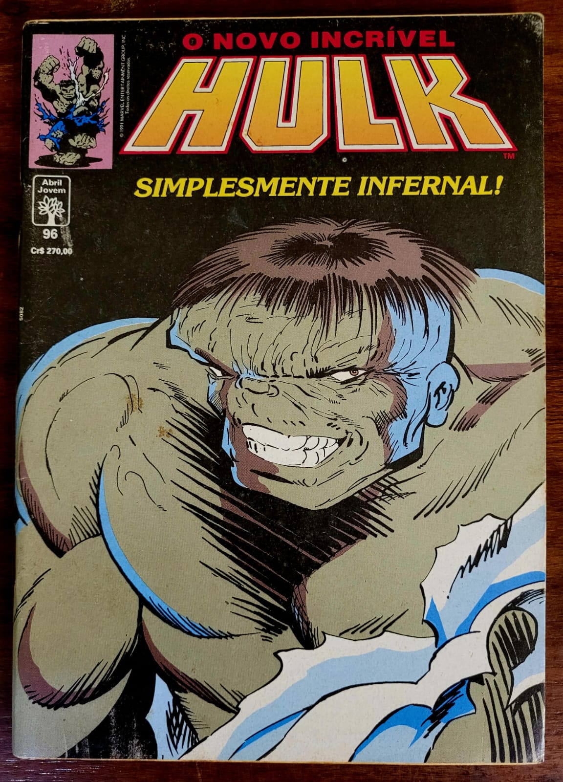 O Incrivel Hulk 96 a Casa do Colecionador