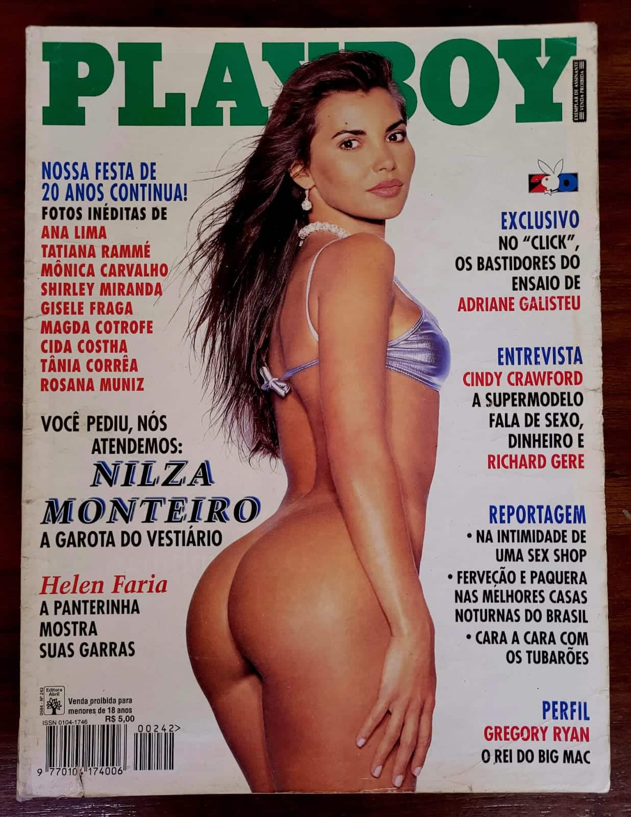 Playboy No 242 Nilza Monteiro 3 Casa do Colecionador