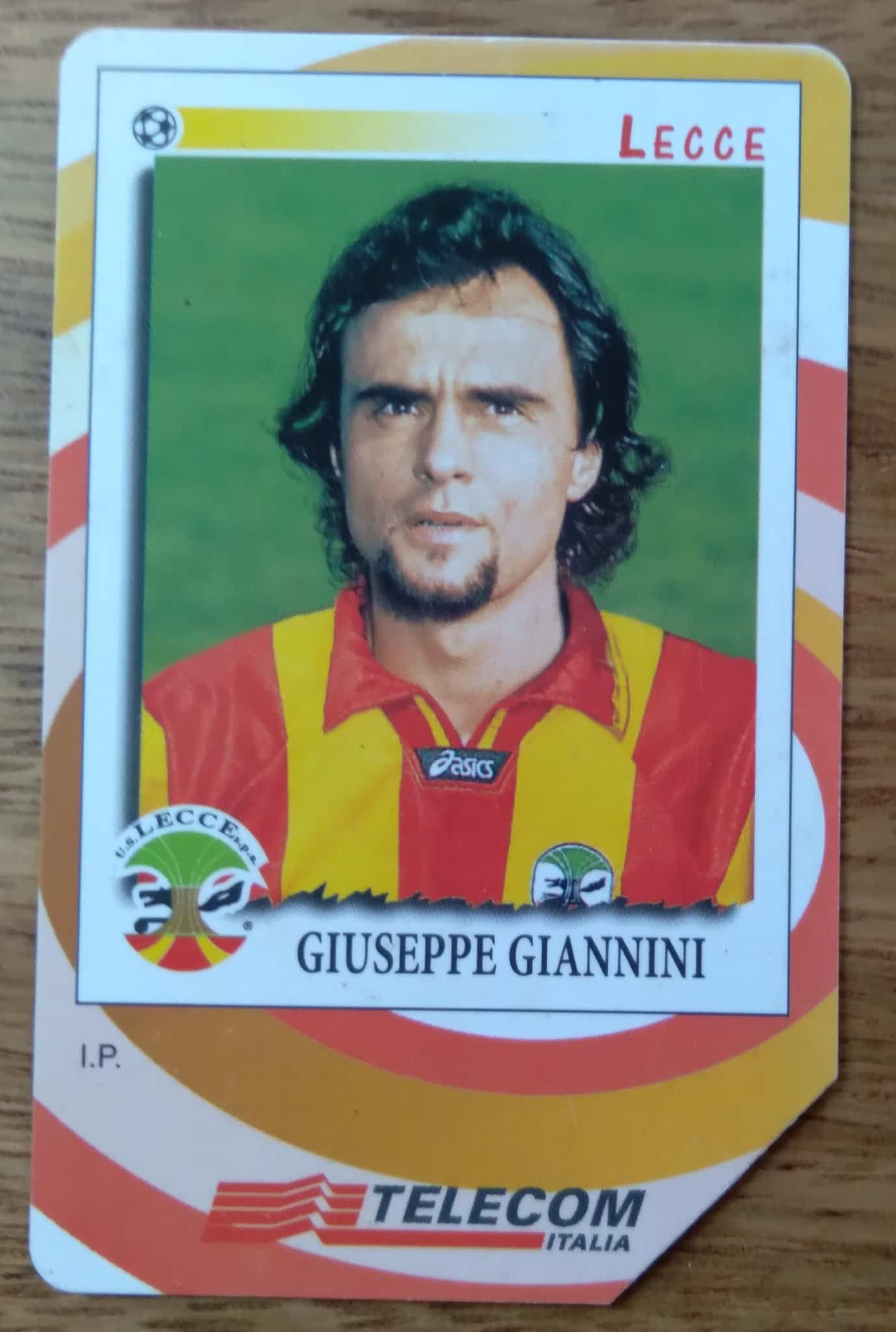 Cartão Itália Telecom / Gli Introvabili 1997-98 Lecce Giannini