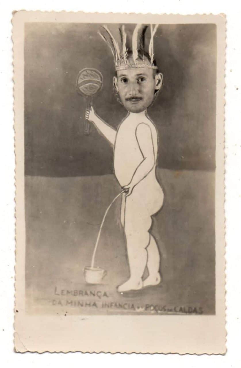 Cartão Postal Lambe Lambe - Humor - Saudades da Minha Infancia - Anos 60