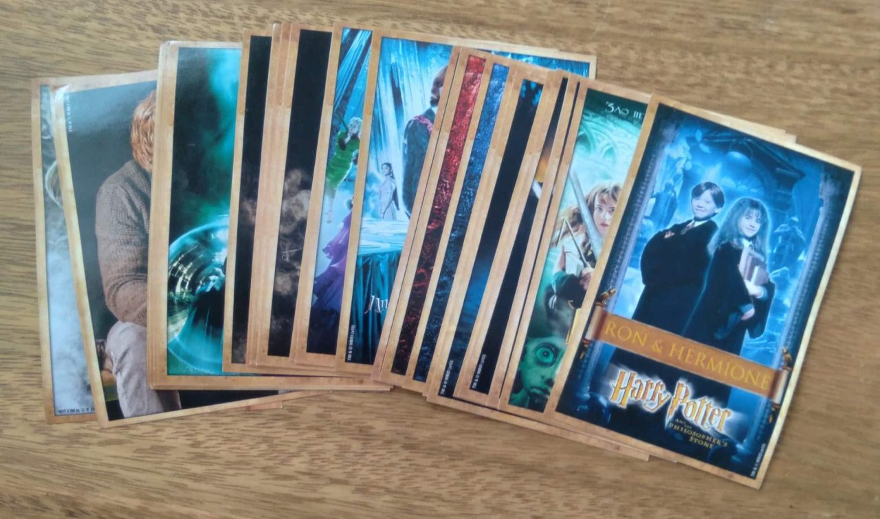 Figurinhas Abril Harry Potter Retratos do Mundo Mágico Grandes / valor de cada.