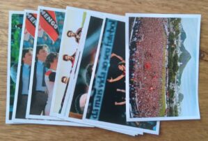 Figurinhas Panini Flamengo sempre hei de ser / grandes.