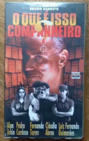 Fita VHS O que é isso Companheiro? / Bruno Barreto Pedro Cardoso.