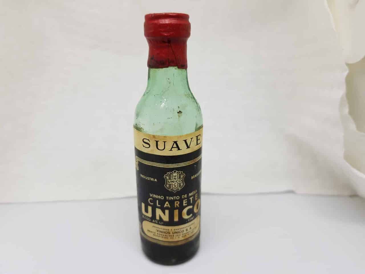 GARRAFA MINIATURA - CLARETE UNICO - PARA COLECIONADOR