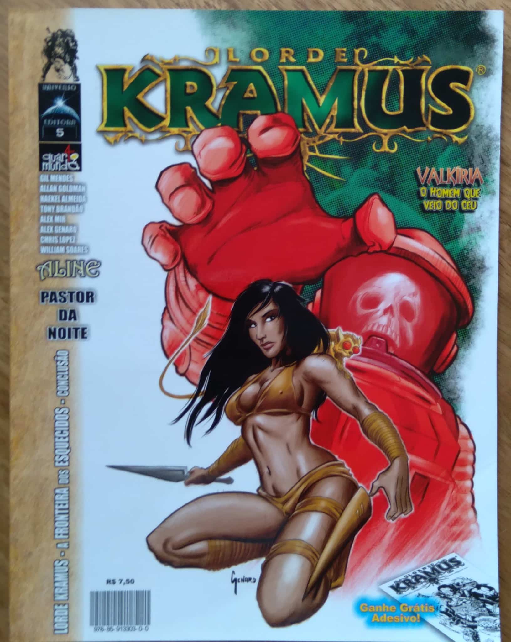 Gibi Universo Lorde Kramus 5 / Aline Pastor da Noite.