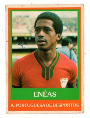 Ping Pong Futebol Cards A. A. Portuguesa de Desportos - Nº 87 - Eneas