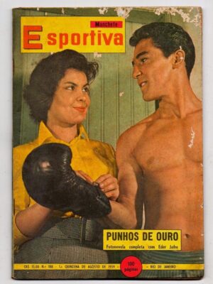 Revista Manchete Esportiva Nº 188 - Fotonovela com Eder Jofre - 1959