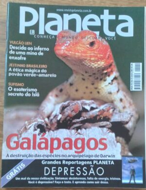 Revista Planeta 412 2007 / Galápagos Depressão Islã Enxofre.