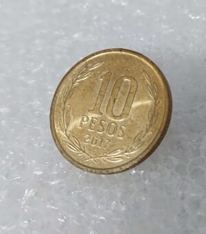 10 PESOS 2017 CHILE