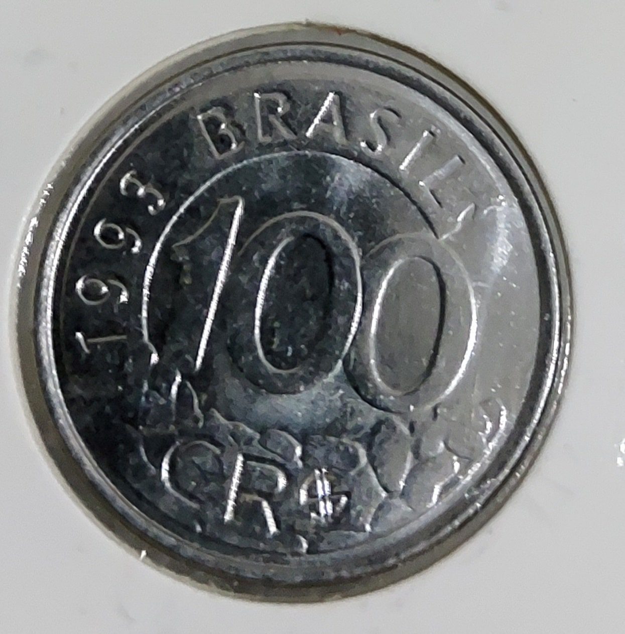 100 Cruzeiros Reais 1993 Lobo Guará