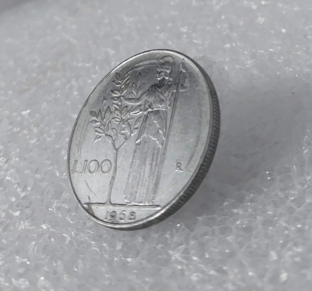 100 LIRA 1968 ITALIA