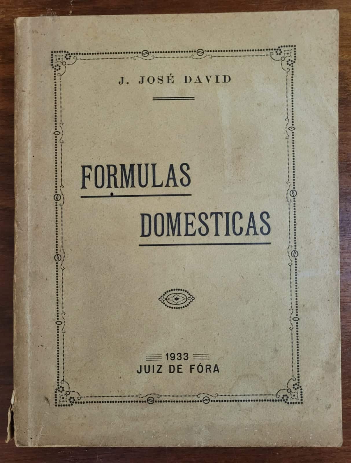 Livro Formulas Domesticas 1933 1 Casa do Colecionador