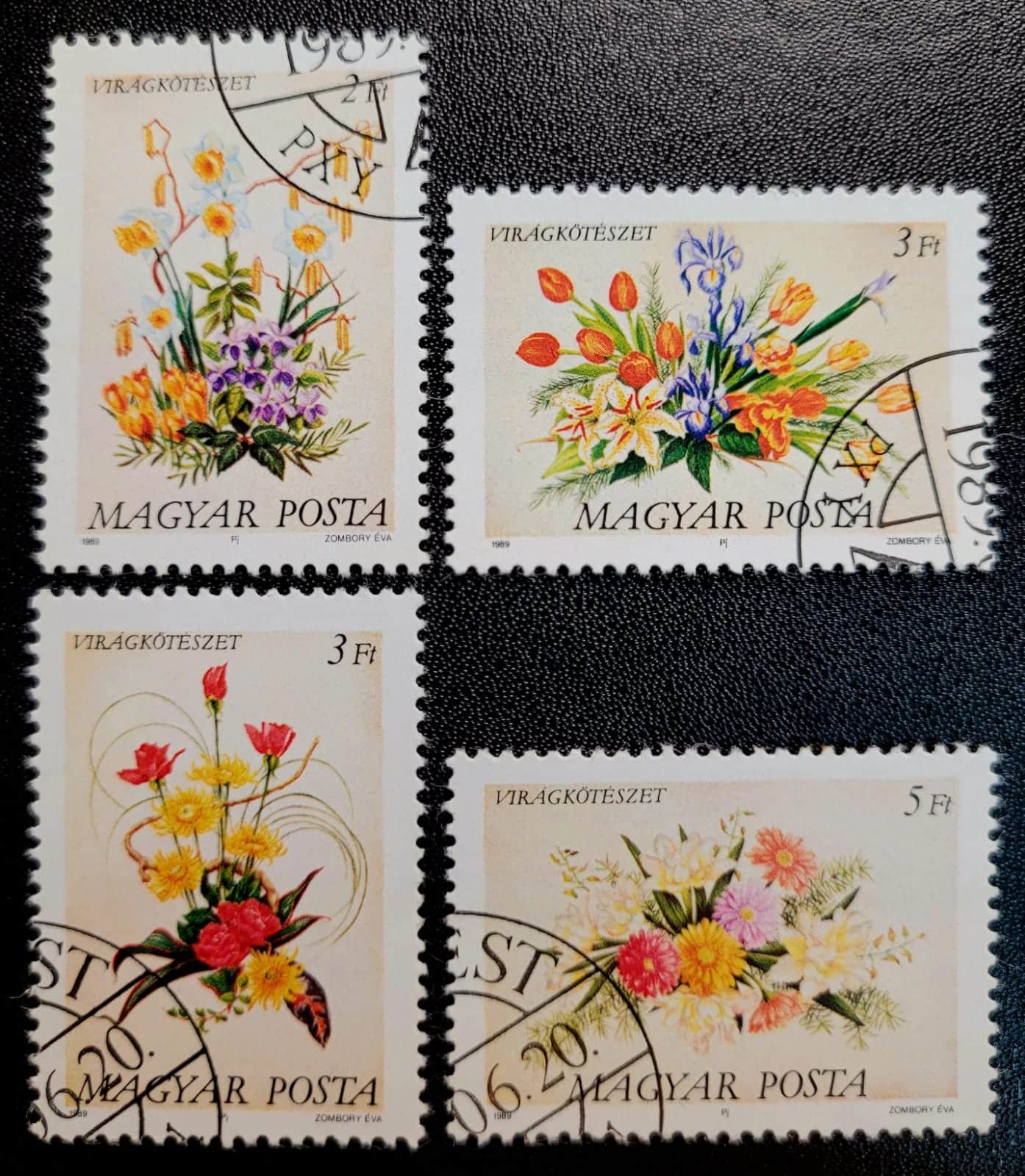 Selos Hungria Arranjos de flores 1 Casa do Colecionador