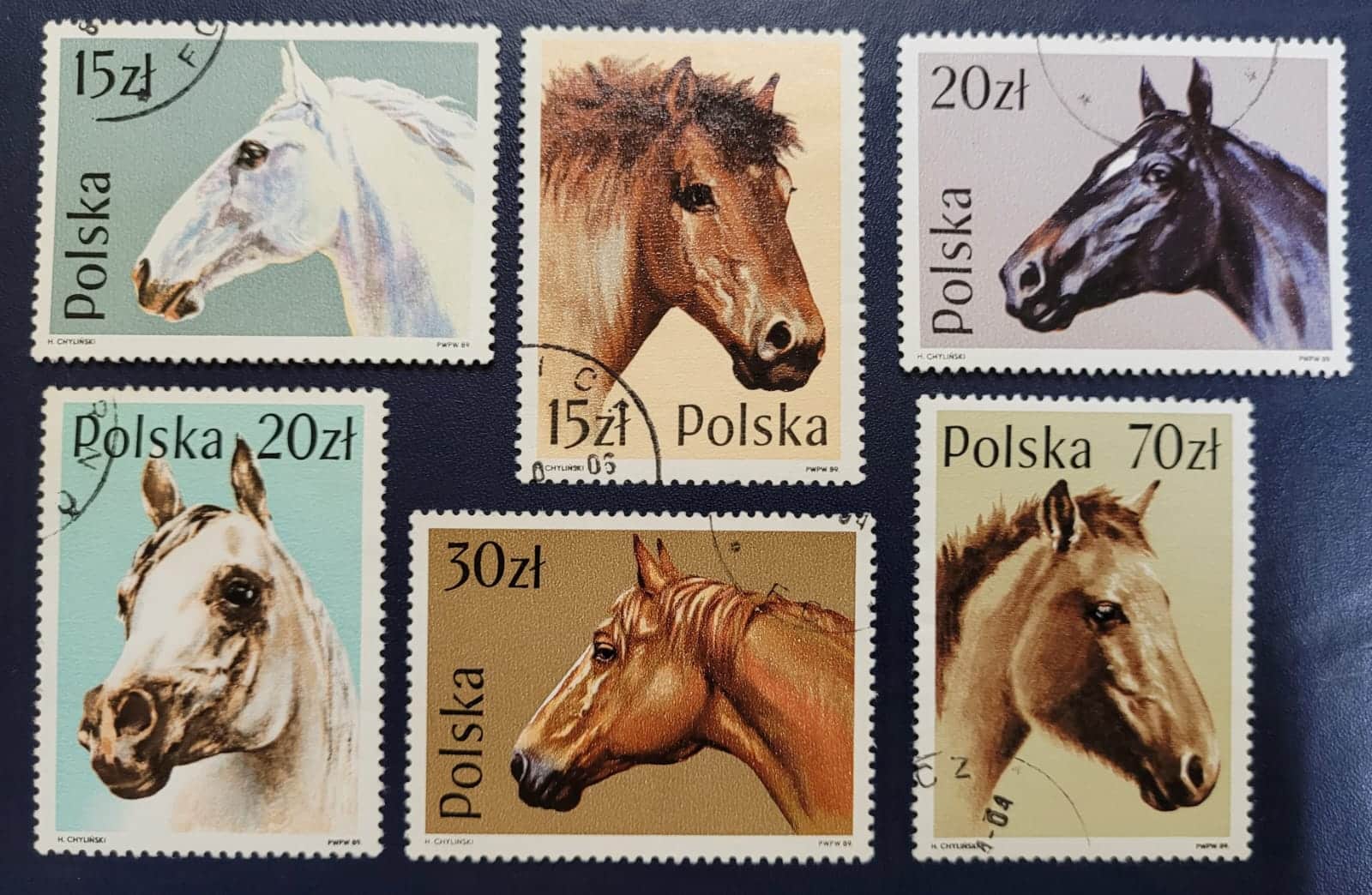 Selos Polonia Cavalos 1 Casa do Colecionador