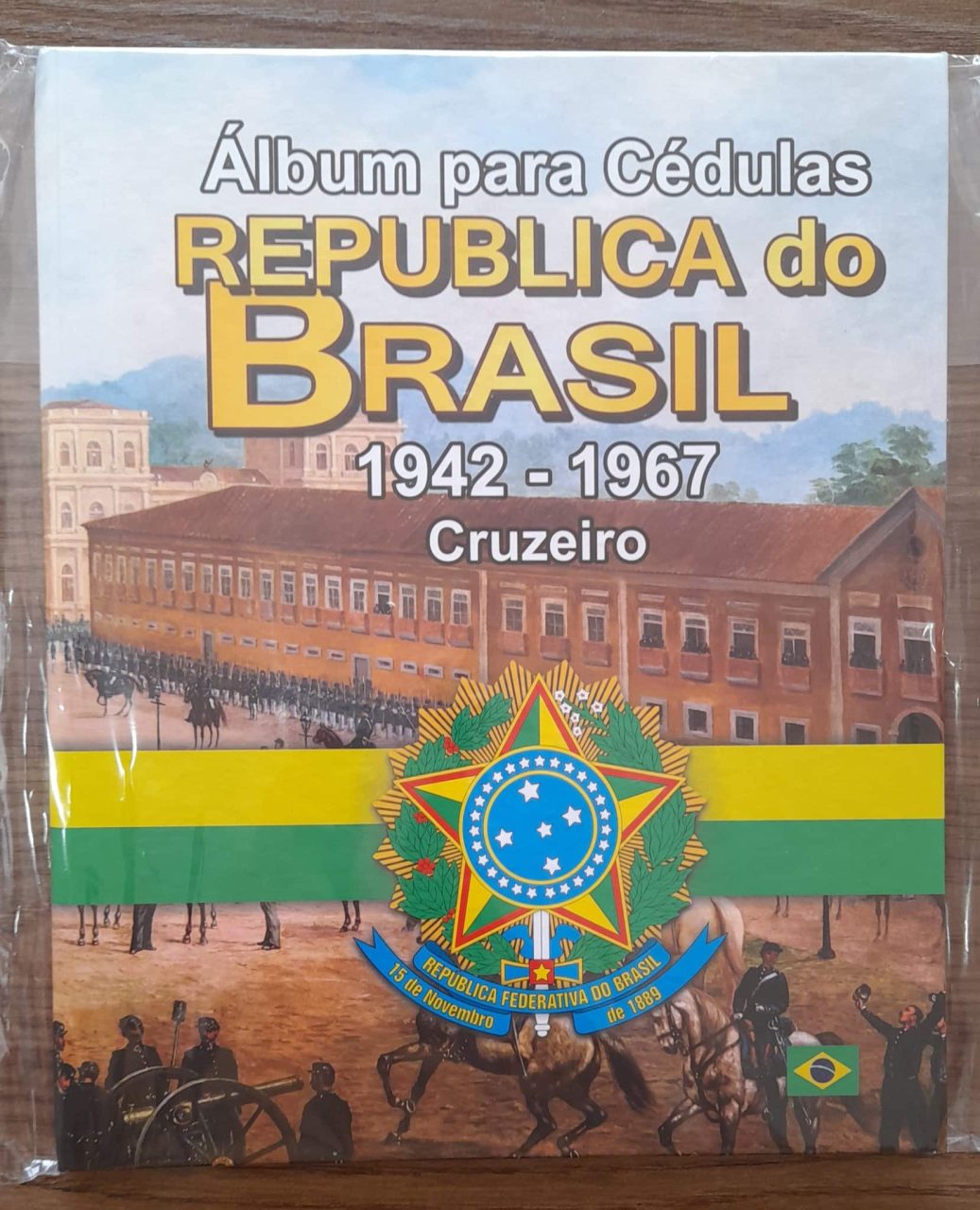 álbum para cédulas período de 1942 até 1967