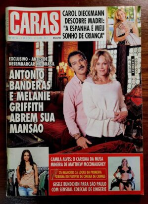 Caras Nº 915 - Antônio Banderas e Melaine Griffith abrem sua Mansão - 20/05/2011 (Revista)