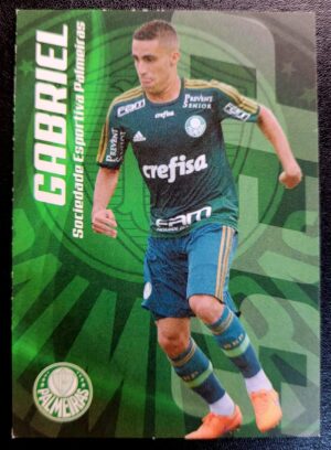 Card Brasileirão 2015 - Nº 262 - Gabriel - Sociedade Esportiva Palmeiras