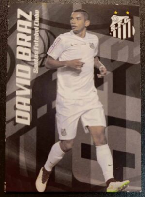 Card Brasileirão 2015 - Nº 295 - David Braz - Santos Futebol Clube