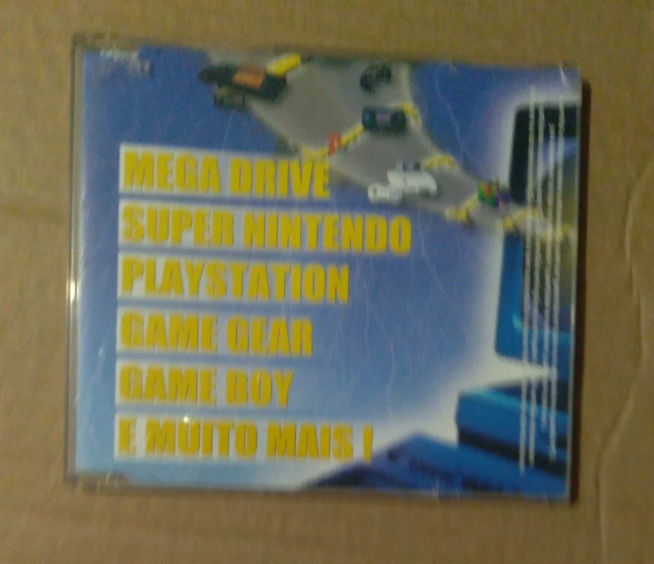 Cd Emuladores jogos Mega Super nintendo Playstation Game gear.