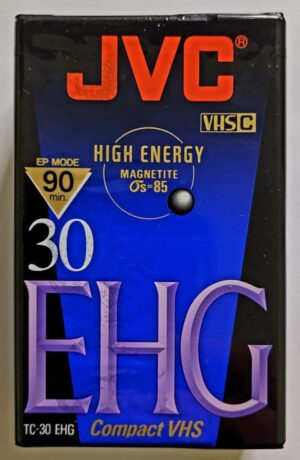 Fita Vídeo VHS-C EHG 30 - 90 min - Nova Lacrada