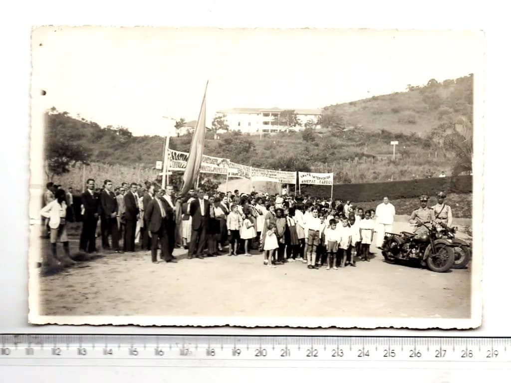 Fotografia Antiga Manifestaçao Pro Interventor Adhemar De Barros 1938 / 1941
