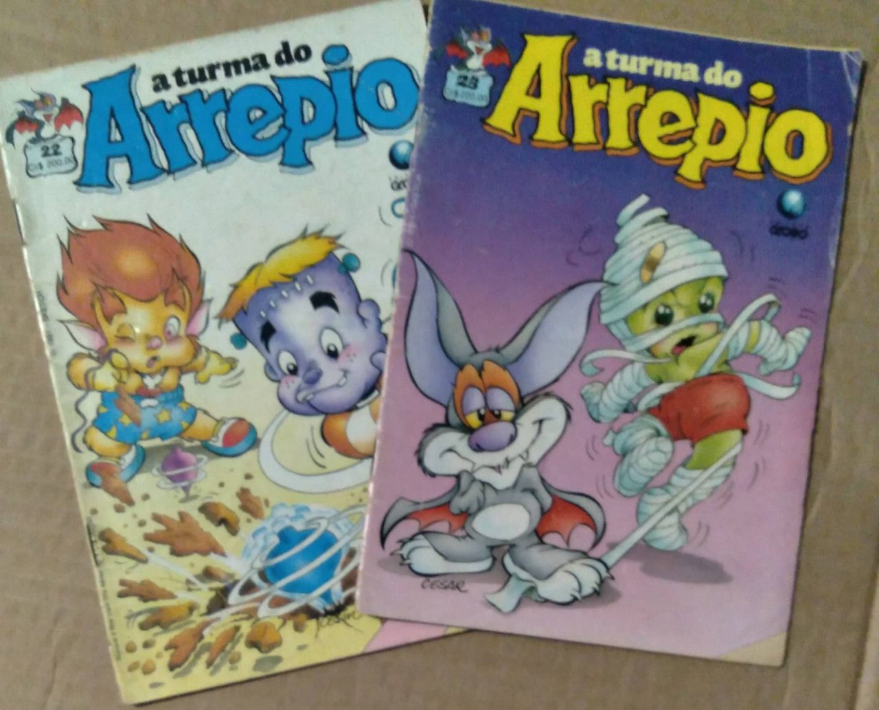 Gibi Globo Turma do Arrepio / diversos valor unitário.