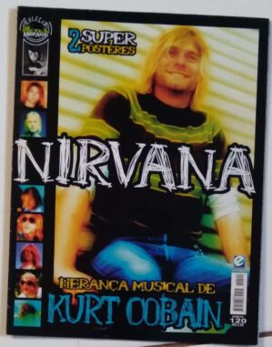 Poster Revista Escala Metal Massacre 120 / Nirvana herança musical Kurt Cobain.
